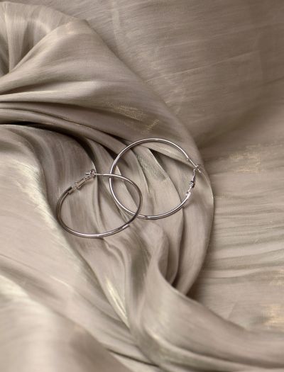 گوشواره حلقه ای تیتانیوم 522