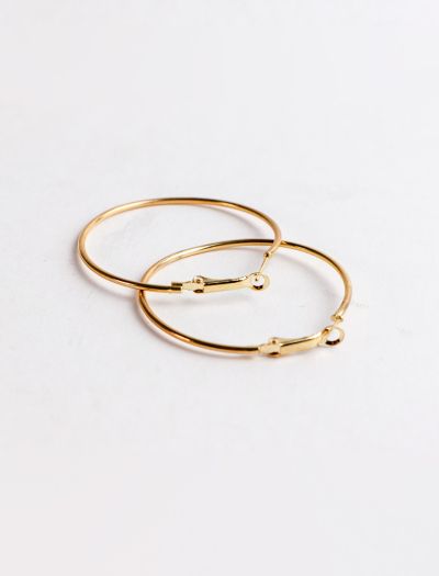 گوشواره زنانه حلقه‌ای تیتانیوم