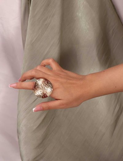 انگشتر زنانه طرح ماه