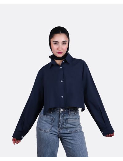 کراپ شومیز نخی 628