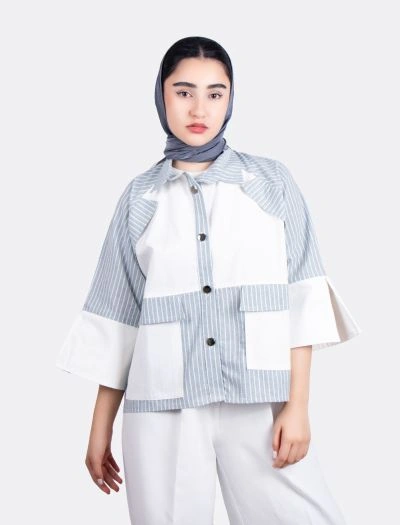 کت کتان زنانه 629