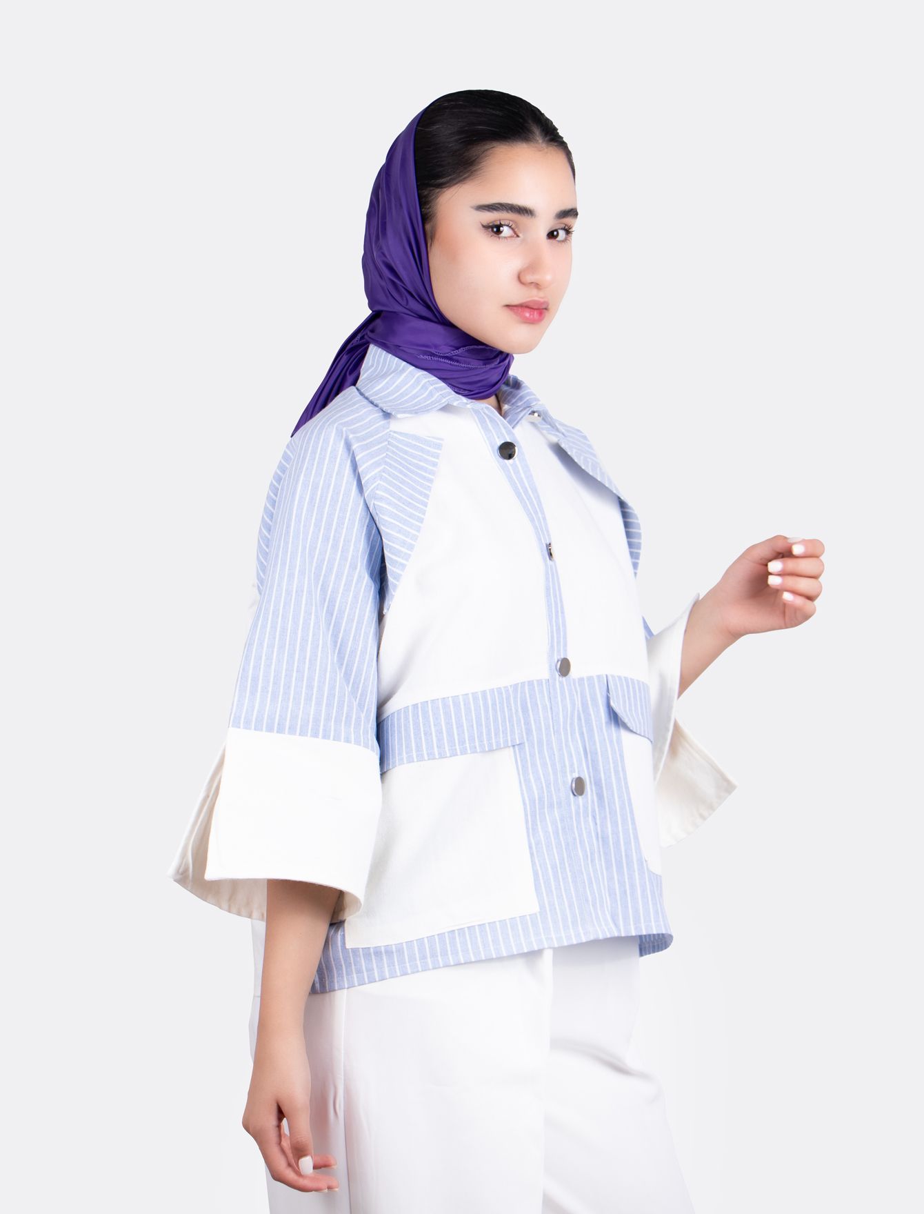 کت کتان زنانه 629