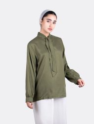 شومیز زنانه یقه کراواتی