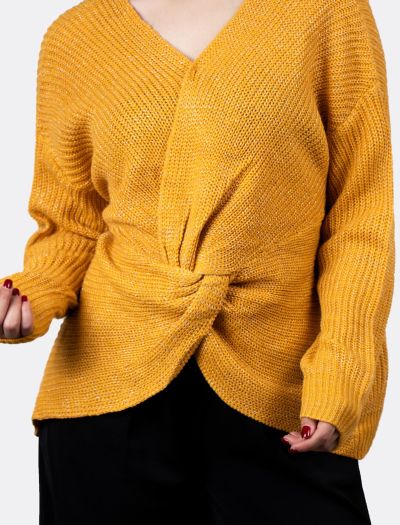 پلیور بافت طرح گره ای N635