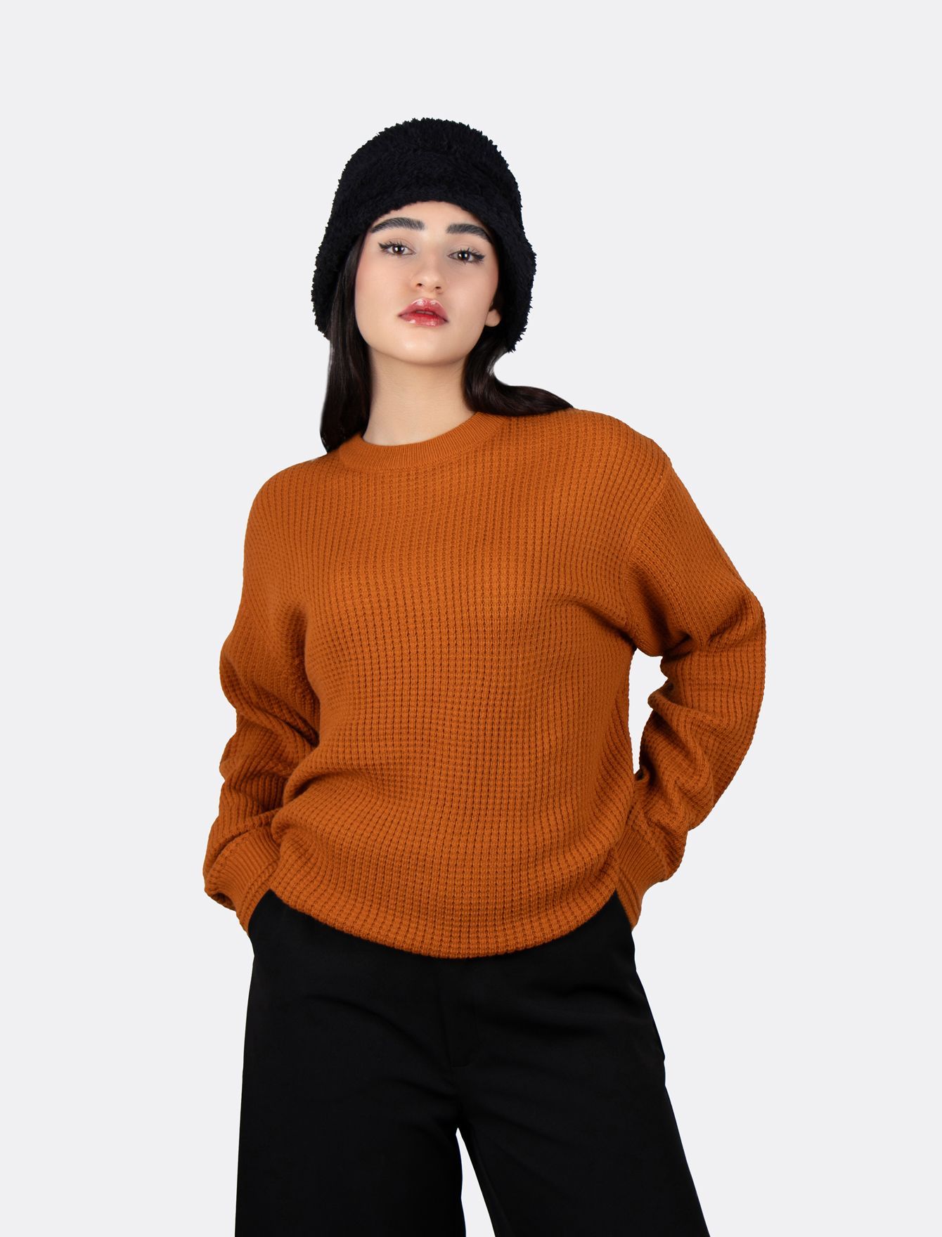 سویتر زنانه بافت درشت