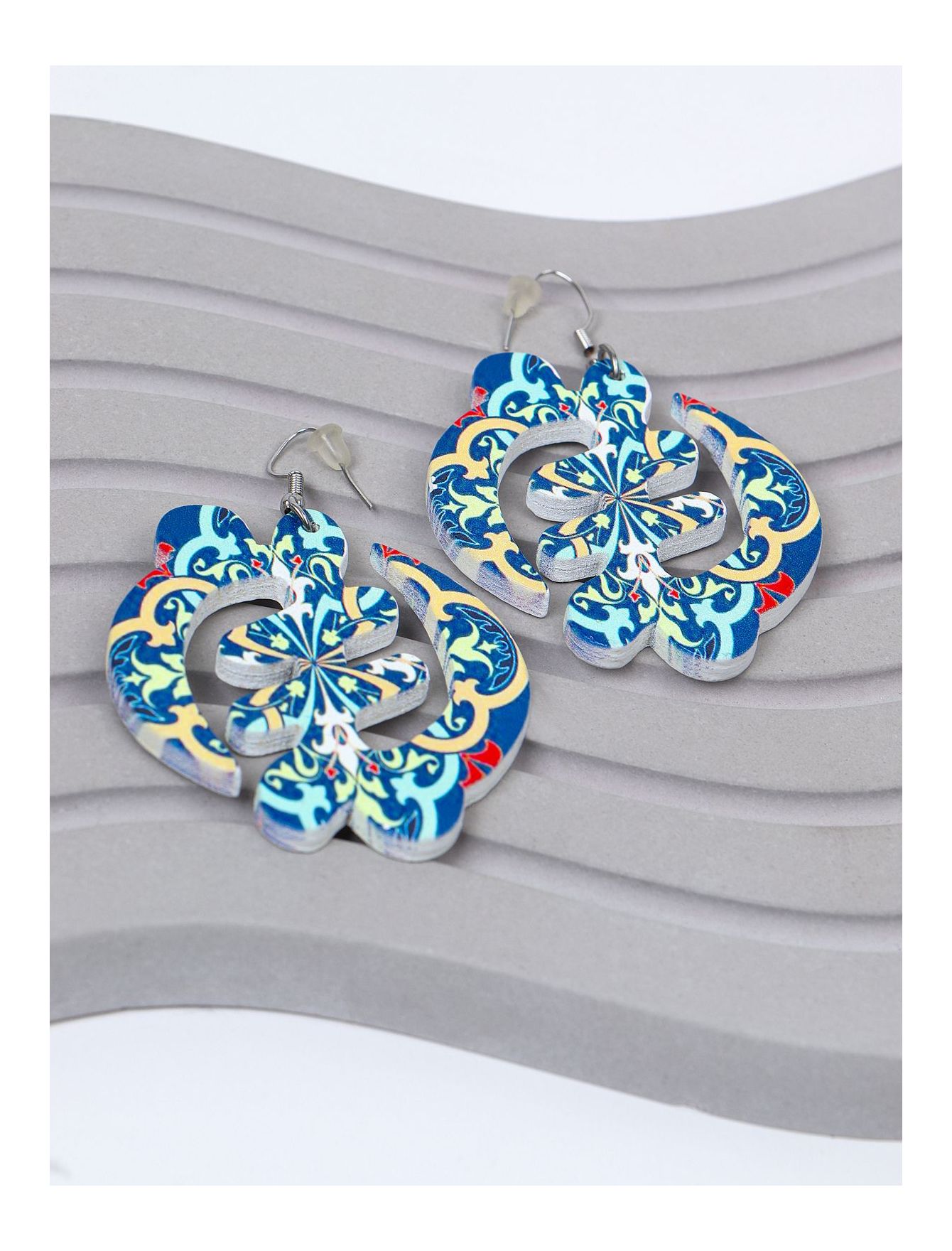 گوشواره زنانه اسلیمی دست ساز