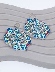 گوشواره زنانه اسلیمی دست ساز