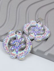 گوشواره زنانه اسلیمی دست ساز