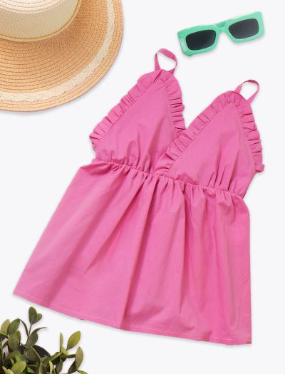 ست تاپ و شلوارک خنک زنانه N661