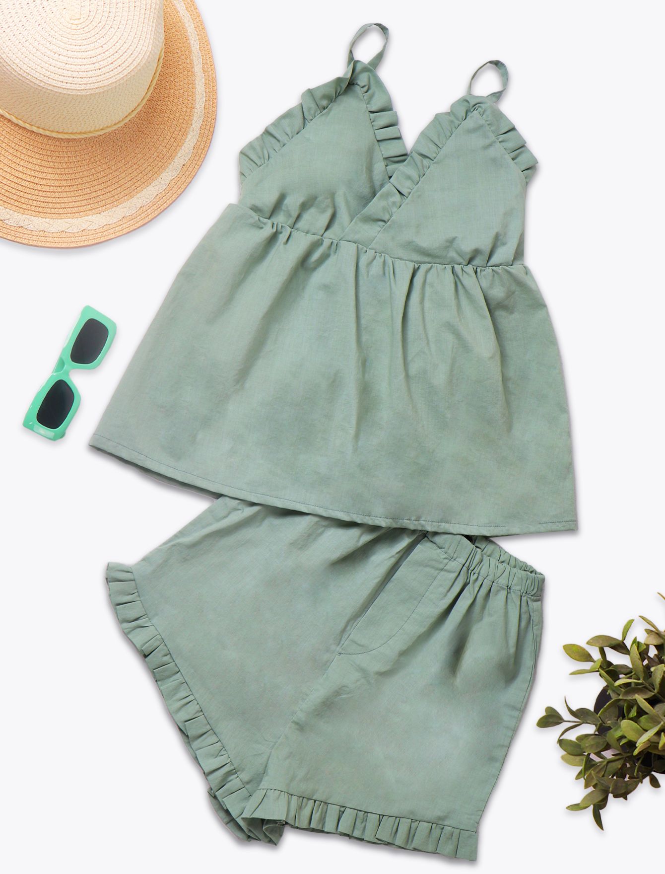 ست تاپ و شلوارک N661