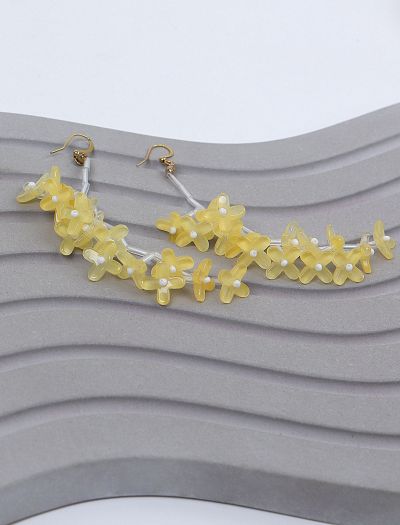 گوشواره آویزی گل یاس 615