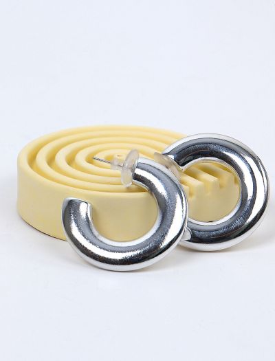 گوشواره زنانه حلقه‌ای مینیمال 538