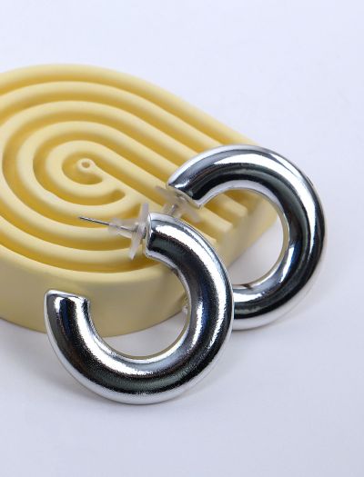 گوشواره زنانه حلقه‌ای مینیمال 538