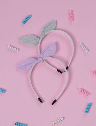 تل مو دخترانه مدل پاپیونی با گوش خرگوشی 403