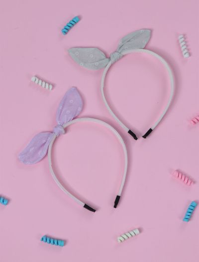 تل مو دخترانه مدل پاپیونی با گوش خرگوشی 403