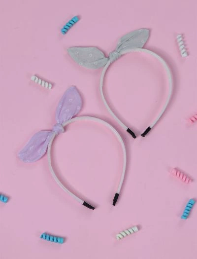 تل مو دخترانه مدل پاپیونی با گوش خرگوشی 403