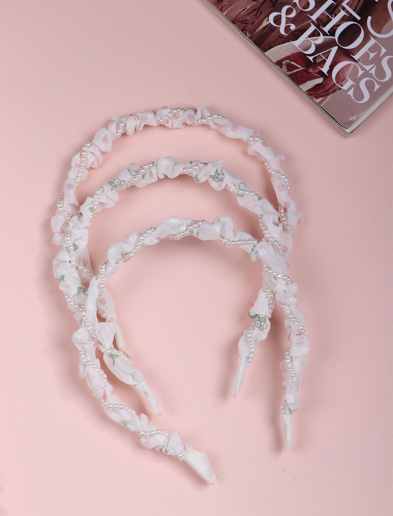 تل زنانه مدل مروارید کد405