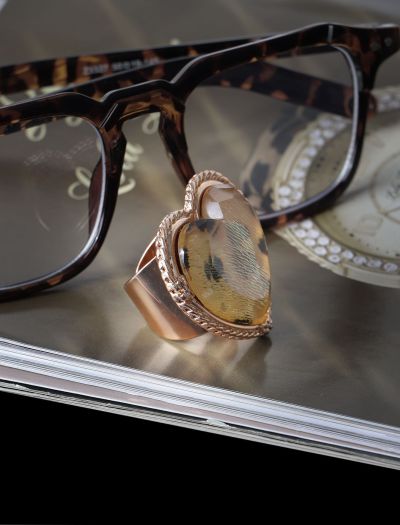 انگشتر زنانه طرح قلب 670