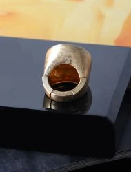 انگشتر زنانه دست ساز گرد