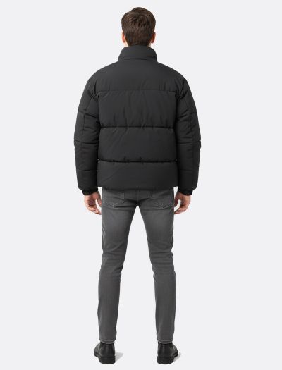 کاپشن پفی یقه ایستاده N765