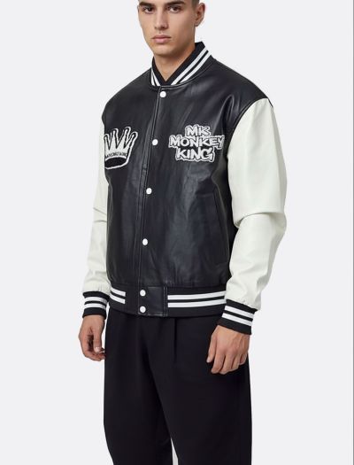 کاپشن بیسبال N802 Varsity Jacket