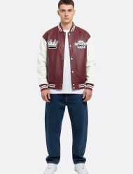 کاپشن مردانه بیسبالی Varsity Jacket