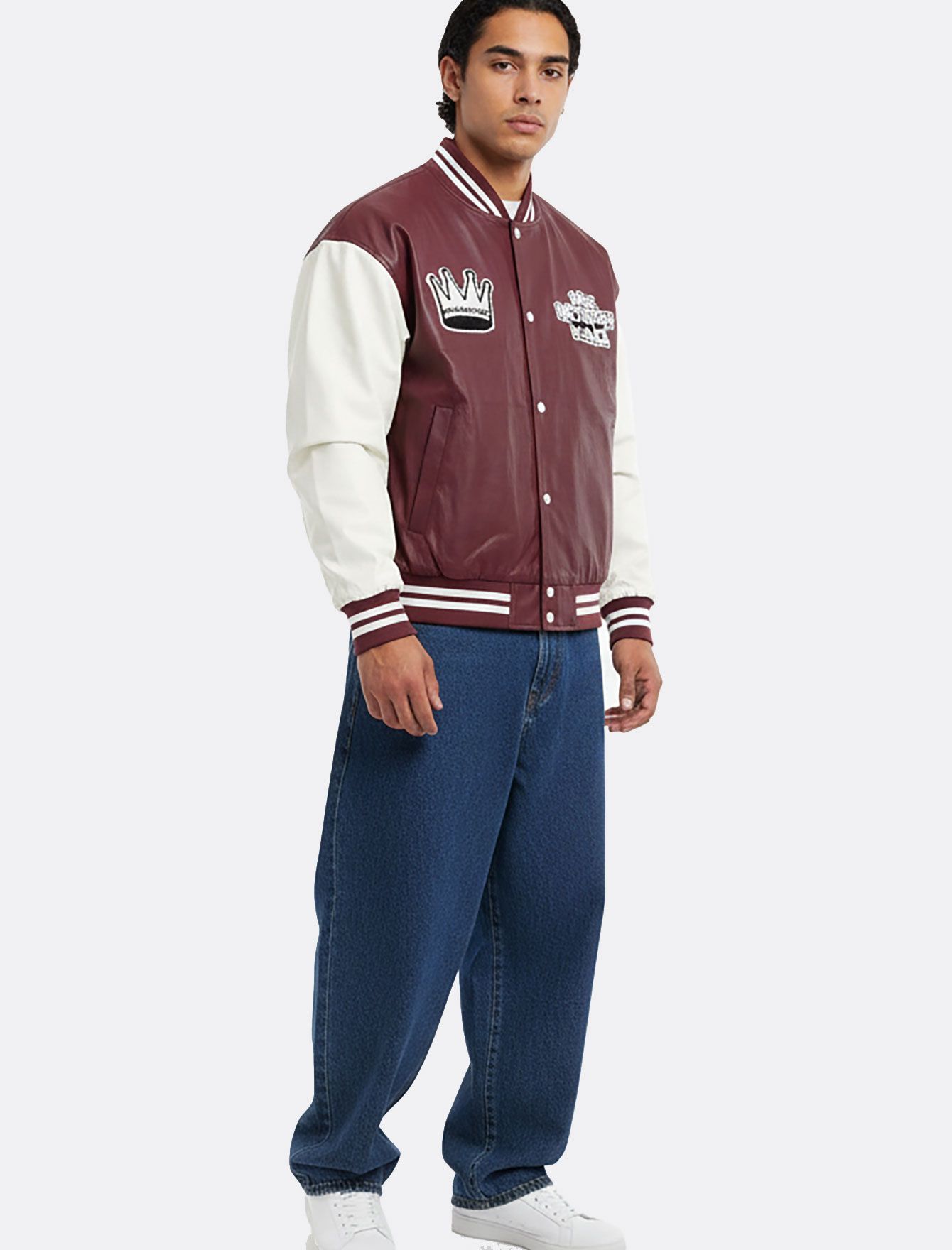 کاپشن مردانه بیسبالی Varsity Jacket