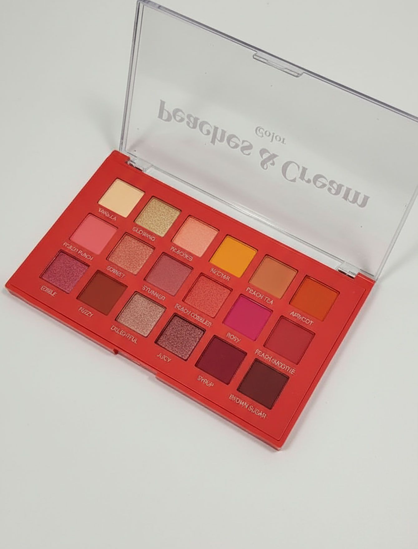 پالت سایه 18رنگ N830 Peaches & Cream