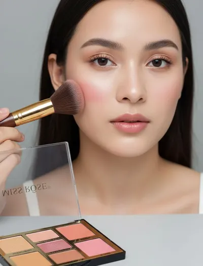 پالت رژگونه و سایه چشم Miss Rose