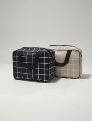 کیف آرایشی ساده چهارخانه N844