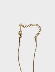 گردنبند Love مینیمال زنانه پلاک استیل لوفی