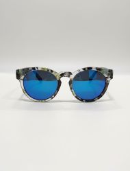 عینک طرحدار آبی آینه ایN896