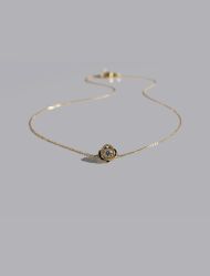 گردنبند تک نگین زنانه