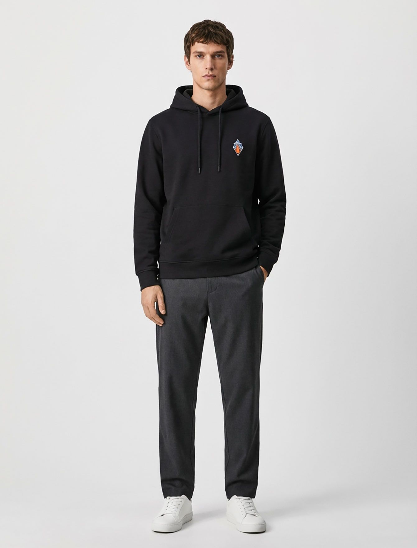 هودی اسپرت چاپ دار N931