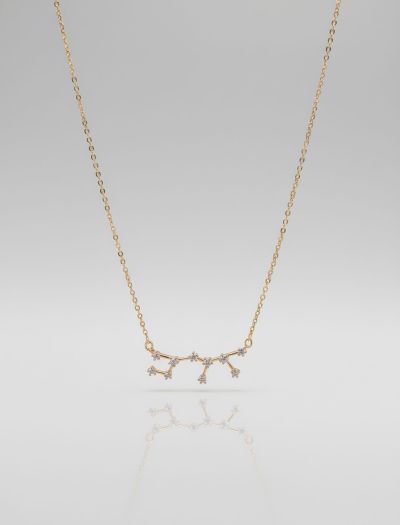 گردنبند مینیمال نگین ریز N934