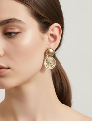 گوشواره قلابی یاقوت N865