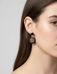 گوشواره مینیمال نگین دار N943