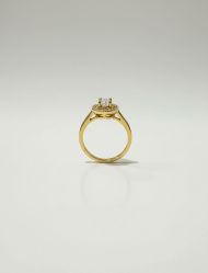 انگشتر نگین اوال زنانه