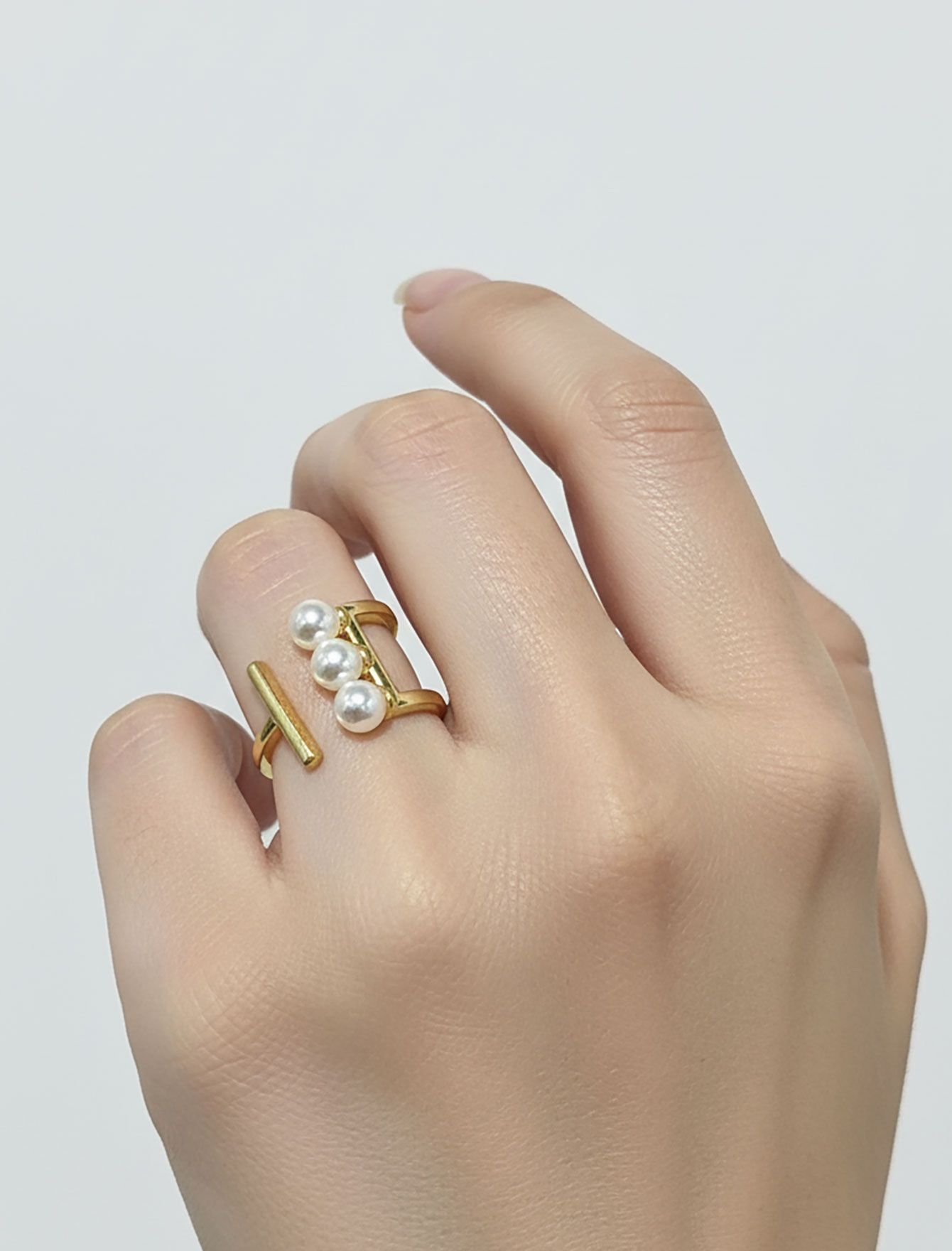 انگشتر مروارید زنانه