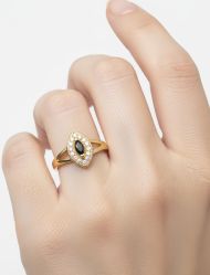 انگشتر مینیمال مرواریدی