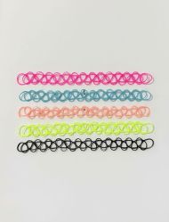 ست چوکر کشی رنگی فانتزی N973