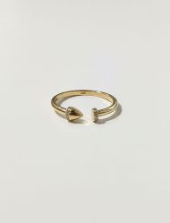 انگشتر باز طرح میخ