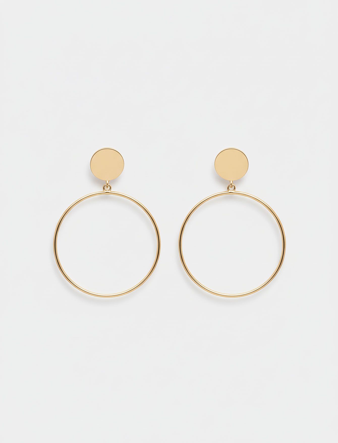 گوشواره حلقه ای میخی N982