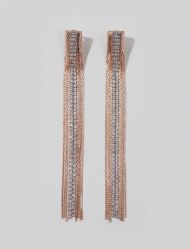 گوشواره زنجیری رزگلد N985