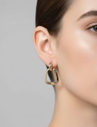 گوشواره مروارید فریم قلب N991