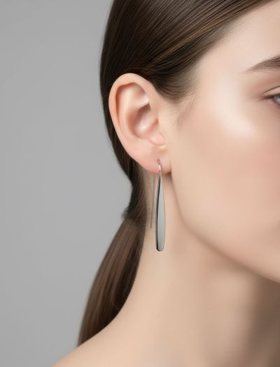 گوشواره آویز بلند مینیمال M1003