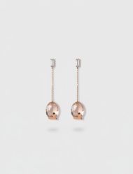 گوشواره آویزی کریستالی زنانه لوفی