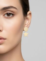 گوشواره آویزی ستاره مینیمال