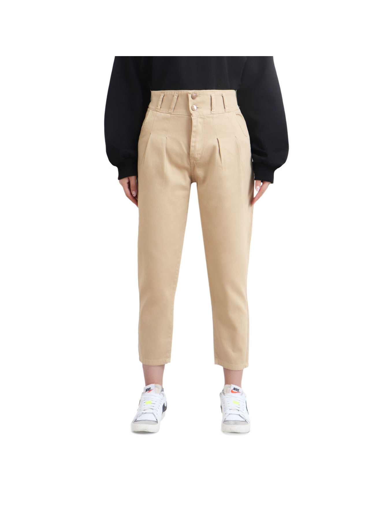 شلوار کتان مام فیت 289