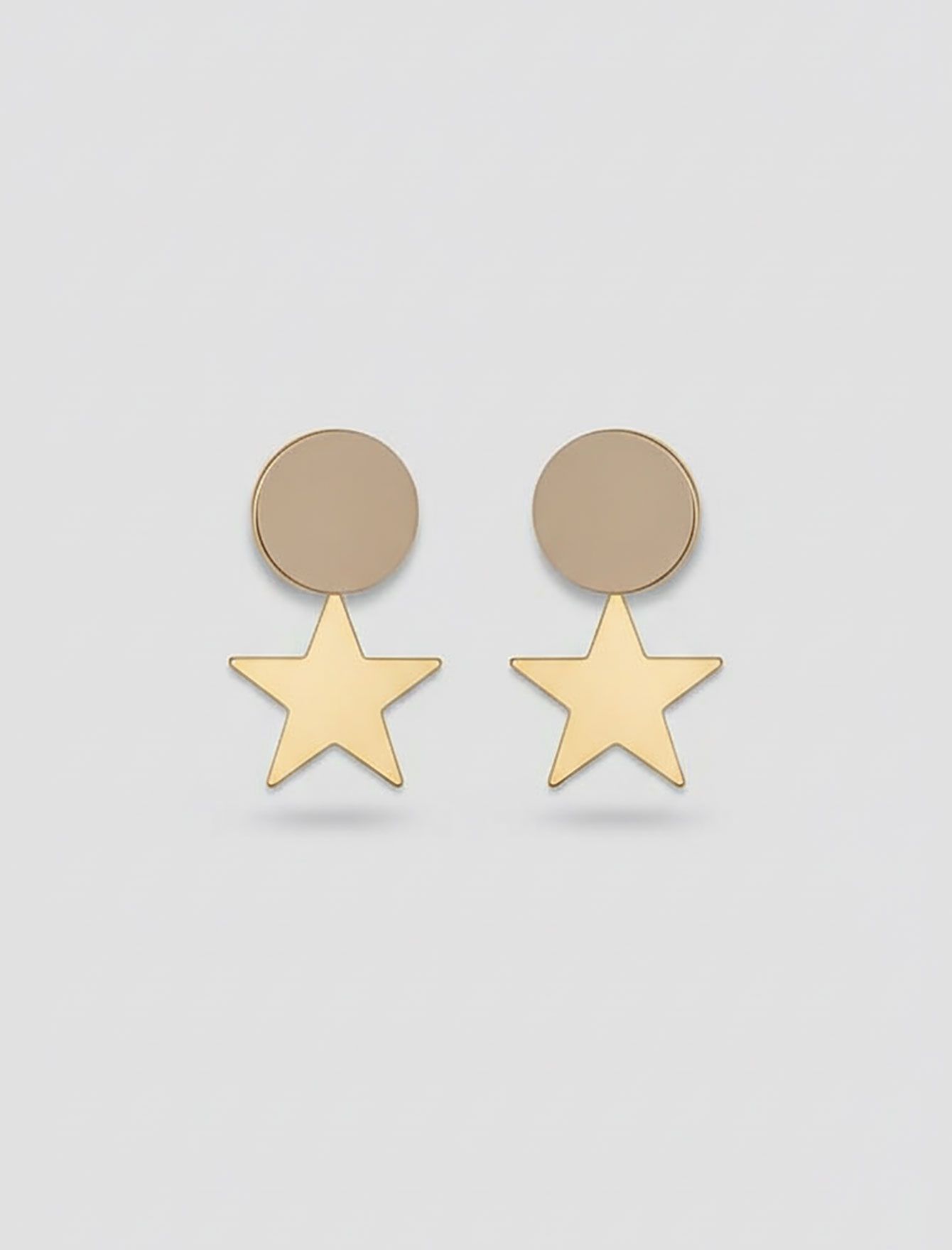 گوشواره آویزی ستاره مینیمال